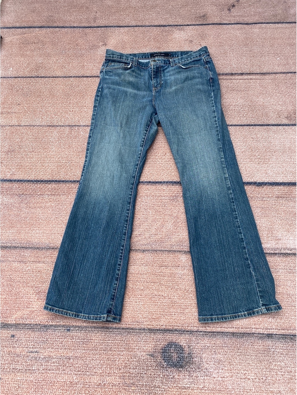 Calvin Klein vintage Y2K bootcut western mid rise blue denim jeans size 14